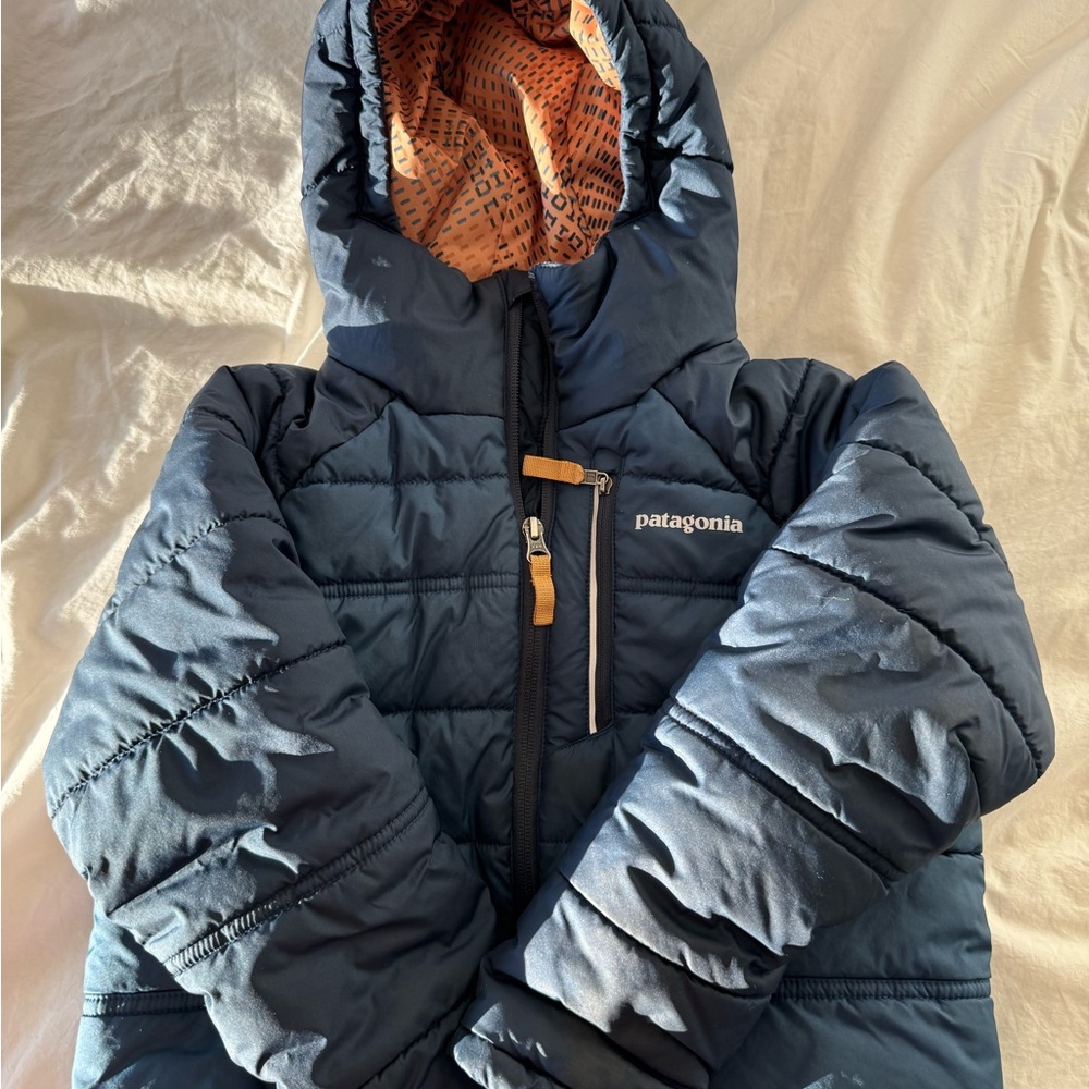 Patagonia Blue Puffer Jacket